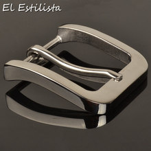Brand Fashion Stainless Steel Belt Buckle for 4cm 1.57in Belts Metal Buckle DIY Buckles Jeans Accessories Mens Hebilla Cinturon 2024 - buy cheap