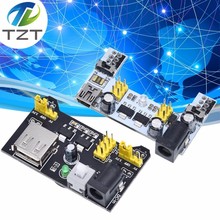 TZT-placa de circuito eléctrico sin soldadura para Arduino Nano, placa de pruebas blanca/negra, 3,3 V, 5V, MB102 2024 - compra barato