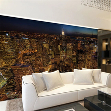 beibehang Custom 3d mural Modern three-dimensional American urban landscape sofa / living room TV wall hotel 3d photo wallpaper 2024 - buy cheap