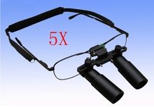 5X Black HD Dental Glasses Surgical Magnifier Lens Medical Dental Binocular Kepler Loupes For ENT Surgery Diamond Jewelry 2024 - buy cheap