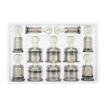 12 cans of household vacuum cupping screw type hand tighten the rotary-type suction cupping set acupuncture massage 2024 - buy cheap