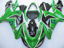 Free customize plastic fairing kit for Kawasaki Ninja ZX10R 06 07 green black motorcycle fairings set ZX10R 2006 2007 TI31 2024 - buy cheap