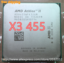 Процессор AMD Athlon II X3 455 (3,3 ГГц/1,5 МБ/трехъядерный/AM3), настольный процессор (100% рабочий) 2024 - купить недорого