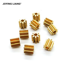 82A 0.5M Copper Gear 1.95mm Hole (2mm Tight) Motor Spindle Gear Gearbox Mechanical Parts Accessories 10pcs/lot 2024 - buy cheap