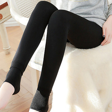 Women Elastic Leggings Autumn Winter Fashion Explosion Thick Warm Seamlessly Integrated Inverted  Leggings Warm Pants 2024 - buy cheap