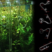 Aquarium Planted Glass Outflow Inflow Lily Pipe 13mm/17mm Tube With Suction Cup S11 dropship 2024 - buy cheap