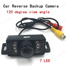 big sale 7 LED Waterproof Car Rear View Camera Color CMOS Reverse Backup Camera 120 degree view angle 2024 - buy cheap