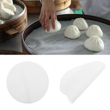Almofada de silicone branca anti-aderente, 12-36 cm almofada de vapor para restaurante, acessórios de cozinha e cozinha 2024 - compre barato