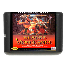 Blade Of vengeance для 16-битной игровой карты Sega MD для Mega Drive для видеоигровой консоли Genesis PAL USA JAP 2024 - купить недорого