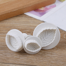 3Pcs Cake Rose Leaf Plunger Fondant Decorating Sugar Craft Mold Cutter Cake Decorating Pastry Cookie Cake Tools Free Shipping 2024 - buy cheap