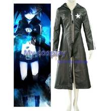 Anime Vocaloid Cosplay costume Black Hatsune Miku Costumes Halloween Women Black Coat High quality Long Jacket 2024 - buy cheap