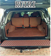 Good quality! Custom special car trunk mats for Toyota Land Cruiser 200 5 seats 2021-2008 durable boot carpets cargo liner mat 2024 - buy cheap