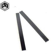 10PCS Great IT 2.54mm 40 Pin Stright Female Single Row Pin Header Strip PCB Connector 2024 - buy cheap