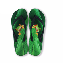 Chanclas personalizadas de rana para hombre, zapatillas de goma antideslizantes, zapatos de agua para playa, sandalias con estampado de animales, 2019 2024 - compra barato