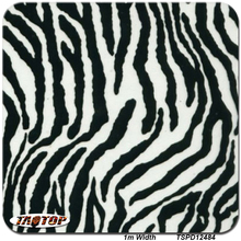 1m*10m TSD12484 New Desgin High Quality Black White Zebra 3d Hydrographic Films Aqua Print Water Transfer Printing Film 2024 - buy cheap