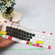 Capa protetora para teclado de laptop, 15.6 polegadas, silicone, para asus vivobook s530un s512 fb y5100 fl8700f fl8700fj y5200 x509fj 2024 - compre barato
