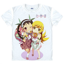 Monogatari T-Shirt Mayoi Hachikuji Shirt colorful T shirts Anime Accessories awesome shirt Print Womens T-Shirts Cosplay shirt a 2024 - buy cheap