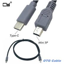 1pcs USB Type C 3.1 Male To Mini USB 5 Pin B Male Plug Converter OTG Adapter Lead Data Cable For Mobile VR Mac 25cm 50cm 100cm 2024 - buy cheap