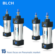 BLCH-cilindro de aire acondicionado SC 32/40/50mm, doble acción, SC 25/50/75/100/125/150/175/200/250/300mm, carrera 2024 - compra barato