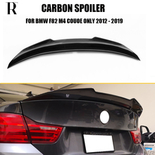 F82 m4 coupe psm style spoiler traseiro de fibra de carbono real, asa do porta-malas, 2012 - 2019 2024 - compre barato