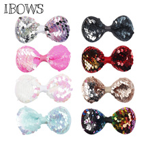 2pcs Reversible Sequin Accessories Patches Bow-knot DIY Hair Bows Headband Material Clothes Handmade Sewing Supplies Accessories 2024 - buy cheap