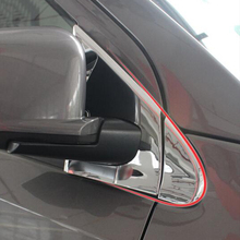 ABS Chrome Car side door windows Rearview mirror Pillar frame Cover Trim fit for dodge journey fiat freemont 2013 2014 2015 2016 2024 - buy cheap