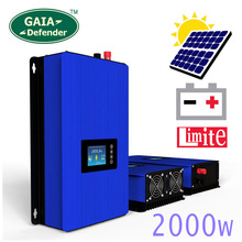 Inversor de conexión a red Solar con Sensor limitador, batería de 2000W, modo de potencia de descarga, MPPT, DC 45-90V AC 220V 230V 240V PV conectada 2024 - compra barato