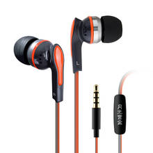 EP2568 Universal stereo earphone Bass music game headset with Mic for IOS Android Phone 2024 - buy cheap