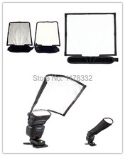 Difusor de flash speedlite universal 2 em 1, softbox com refletor para canon, nikon, sony, yongnuo, fotografia, estúdio fotográfico 2024 - compre barato