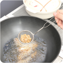 Kitchen Cooking Tools Stainless Steel Small Filter Colander Grease French Fries Filter Fried Soy Milk Spoon With Hanging Hole 2024 - buy cheap