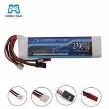 11.1V 2700mah 2600mAh 8C  3S Li-Poly RC Battery for Walkera DEVO 7 DEVO 10 DEVO12E F12E WFLY9 RadioLink AT9 AT10 Transmitter 2024 - buy cheap