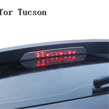 high quality Stainless Steel Car Rear High Brake Lamp Frame Trim for Hyundai Tucson 2015 2016 2017 2018 Car styling 2024 - buy cheap