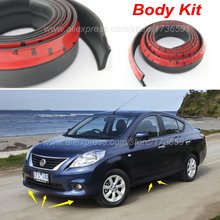 Guarnição para autos, conjunto para carros, spoiler frontal, para nissan almera/tino 2024 - compre barato