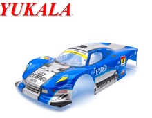 YUKALA 1/10 RC on-road Car accessories 1:10 R/C car body shell 200mm Blue No:018B 2024 - buy cheap