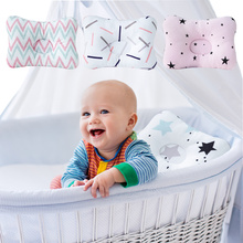Muslinife-almohada cuadrada con estampado suave para niños, almohada de algodón para dormir para recién nacidos, decoración de habitación antirollo 2024 - compra barato
