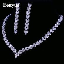 Bettyue Brand Charm Fashion High Quality Cubic Zircon Two Colors Europe And America Style Wedding Jewelry Sets For Woman Gifts 2024 - buy cheap