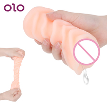 OLO-Vagina Artificial para hombres y adultos masturbación masculina, taza de avión realista, Sexo Oral, Vagina Artificial, Juguetes sexuales 2024 - compra barato