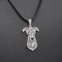 Fashion Rope Chain Women Jewelry Metal Pet Dog Necklaces Greyhound Pendant Necklaces Drop Shipping 2024 - buy cheap