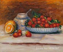 canvas oil paintings Strawberries by Pierre Auguste Renoir Reproduction art Hand-painted High quality 2024 - buy cheap