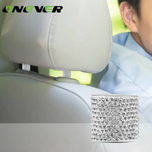Onever Universal Car Headrest Collar Decor Car Seat Headrest Collar Decor Charms Diamond Bling Car Interior Accessories 2024 - buy cheap