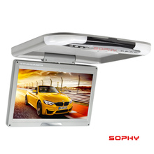 Sophy 12.3 13 polegadas automóvel/ônibus/veículo/carro display led monitor/telhado montado/aleta para baixo/teto monitor de vídeo duplo entrada 2024 - compre barato