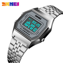 SKMEI Men's Watches Luxury Digital Clock For Male Military Waterproof Stainless Steel Electronic Wristwatch relogio feminino 2024 - buy cheap