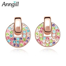 Fashion Bohemian Earrings For Women Crystals from Austria Party Wedding Charm Jewelry Bijoux Nickel Free 2024 - buy cheap