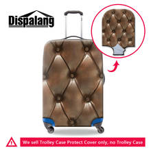 Dispalang Leather Pattern Luggage Protective Covers Apply To 18-30 Inch Trolley Case Elastic Stretch Travel Suitcase Covers 2024 - buy cheap