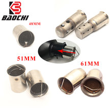 Motorcycle Exhaust Muffler Pipe Catalyst DB Killer 48MM 51MM 61MM Catalyst Adjust Silencer DB Killer Noise Sound for MIVV SC AR 2024 - buy cheap