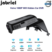 Jabriel-Cámara de salpicadero para coche, grabadora Dvr 1080p con wifi, conducción oculta, doble lente, para volvo 2015, 2016, XC60, T4, T5 2024 - compra barato