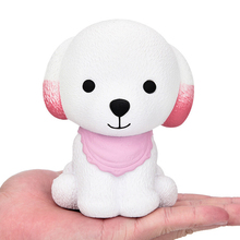 2018 New Arrival 1Pcs Jumbo Squishy Cute Puppy Scented Cream Dog Slow Rising Squeeze Decompression Toys Pink&Green&Blue Hot drop 2024 - buy cheap