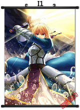 Аниме постер Fate/Zero stay night Grand Order saber настенная прокрутка домашний декор 60 90 1-12 2024 - купить недорого