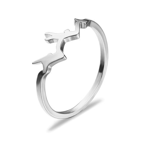 Простые Кольца в форме горы, высококачественные посеребренные кольца с медным покрытием для мужчин и женщин 2022 - купить недорого