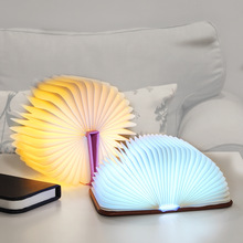 Mini luz de noche colorida para libros, lámpara de luz nocturna para niños, lámpara Artificial para dormir, plegable, novedad 2024 - compra barato